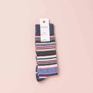 Chaussettes COLLAB BIG X MIA ZIA BOY - PINK