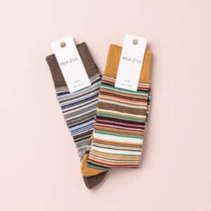 chaussettes lui stripes